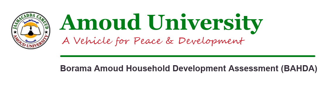 Amoud University BAHDA